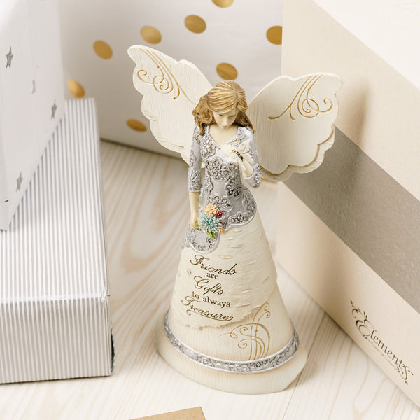Pavilion Gift Company Friend 8" Angel Holding Butterfly