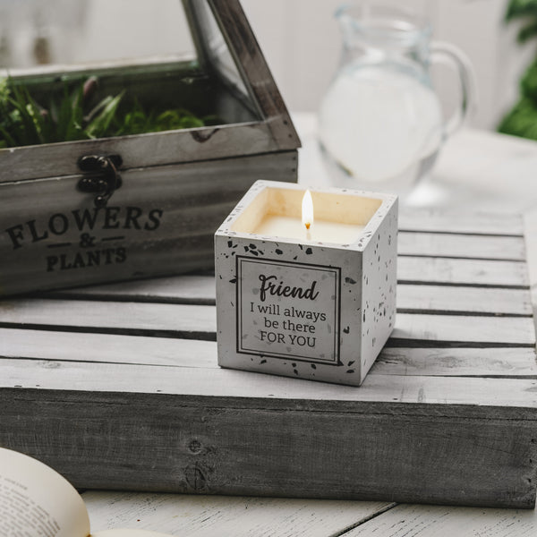 Pavilion Gift Company Friend 8 Oz - 100% Soy Wax Candle Scent: Tranquility