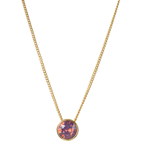 Pavilion Gift Company Friend Cyclamen Opal 16"-17.5" Necklace