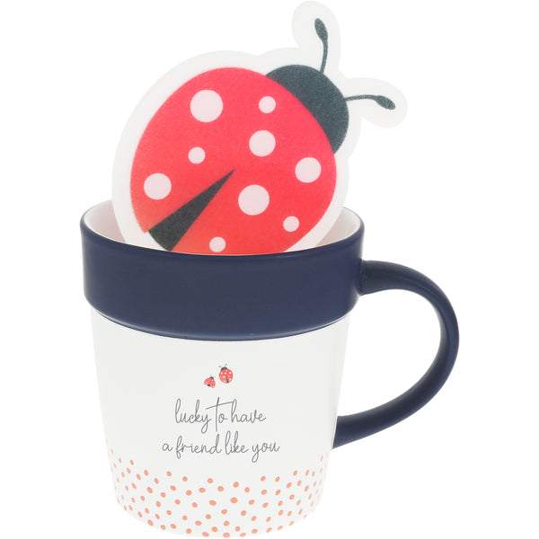 pavilion gift company Friend Like You 20 oz Cup and Coaster Set