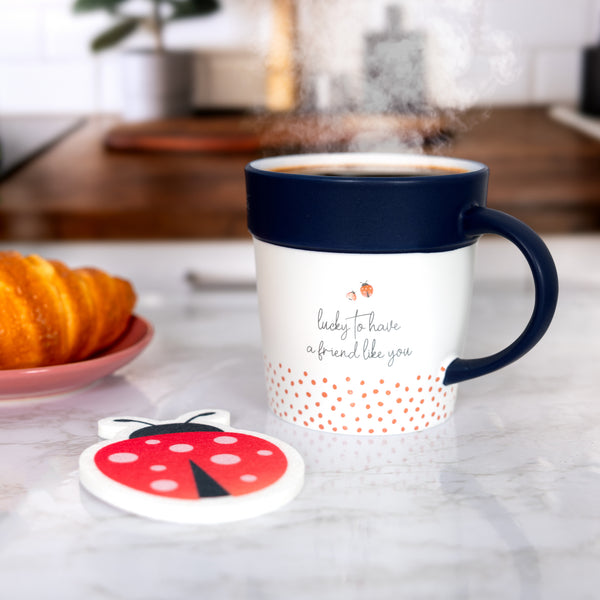 Pavilion Gift Company Friend Like You 20 Oz Cup And Coaster Set