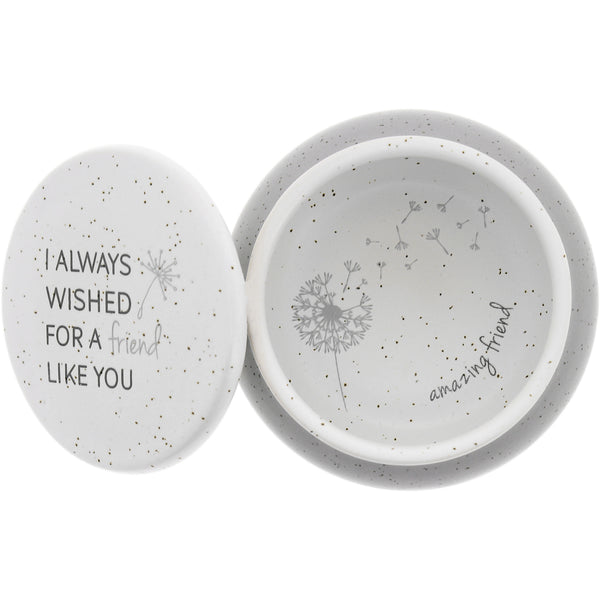 pavilion gift company Friend Like You 3.5" Ceramic Keepsake Box