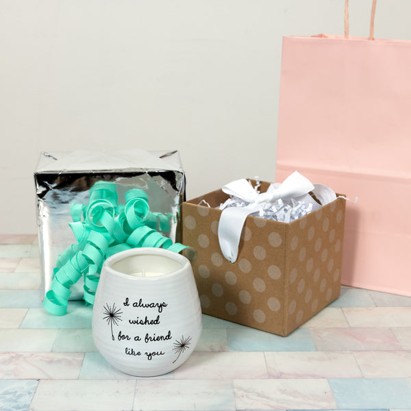 Pavilion Gift Company Friend Like You 8 Oz - 100% Soy Wax Candle Scent: Serenity