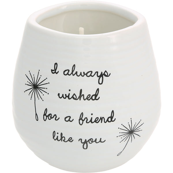 pavilion gift company Friend Like You 8 oz - 100% Soy Wax Candle Scent: Serenity