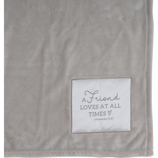 pavilion gift company Friend Loves 50" x 60" Royal Plush Blanket