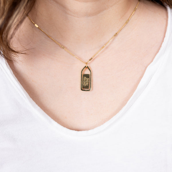 Pavilion Gift Company Friend Mother Of Pearl - 16.5"-18.5" 14K Gold Plated Necklace