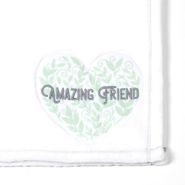 pavilion gift company Friend Vines - 50" x 60" Royal Plush Blanket