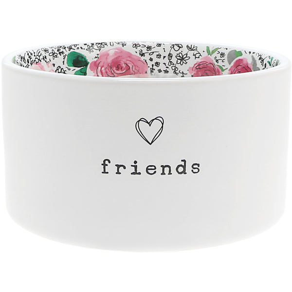 pavilion gift company Friends 10 oz 100% Soy Wax Reveal Triple Wick Candle Scent: Tranquility