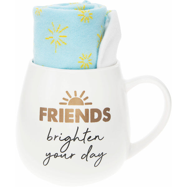 pavilion gift company Friends 15.5 oz Mug and Sock Set
