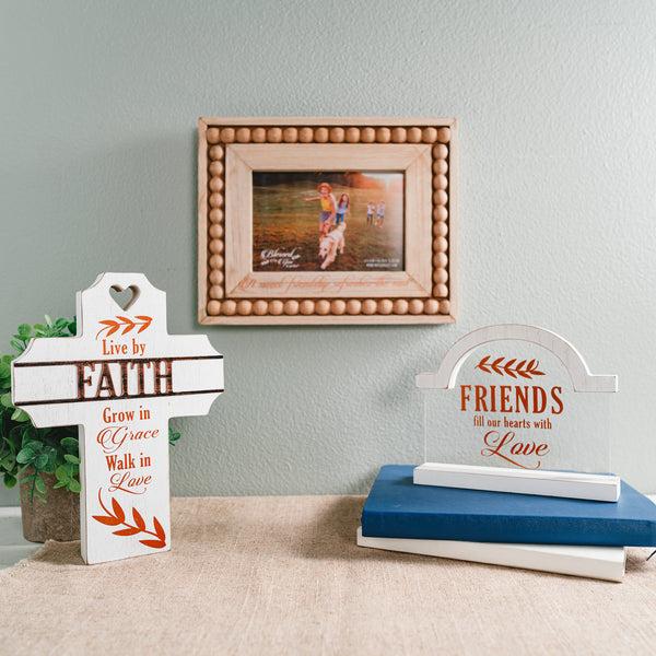 Pavilion Gift Company Friends 5" Self-Standing Plaque