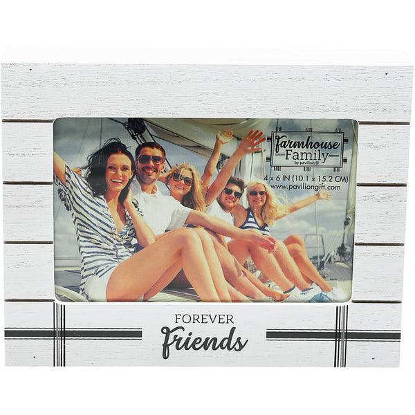 pavilion gift company Friends 7.5" x 6" Frame (Holds 6" x 4" Photo)