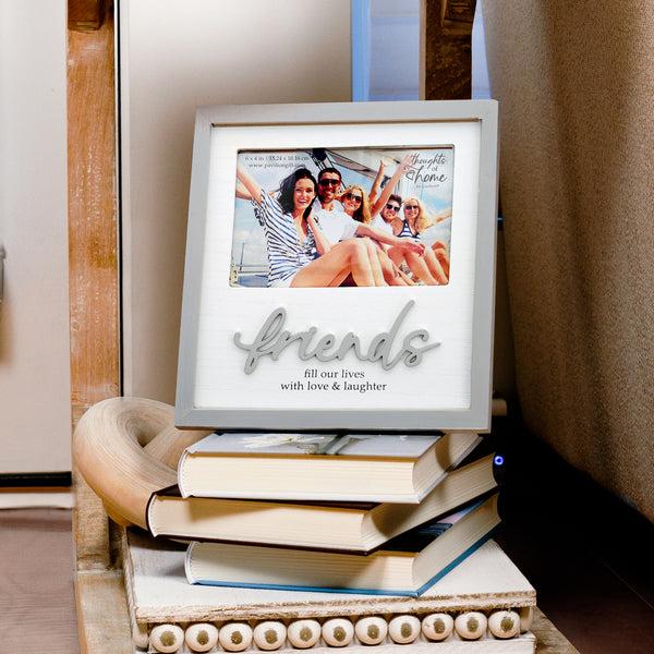 Pavilion Gift Company Friends 7.75" X 8.25" Frame (Holds 6" X 4" Photo)