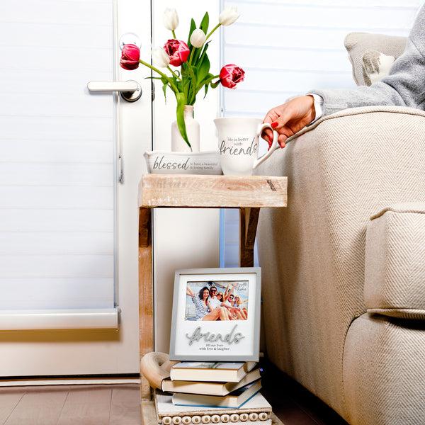 Pavilion Gift Company Friends 7.75" X 8.25" Frame (Holds 6" X 4" Photo)