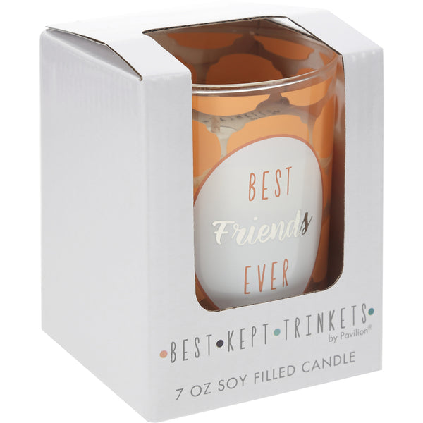 Pavilion Gift Company Friends 7 Oz 100% Soy Wax Candle Scent: Serenity