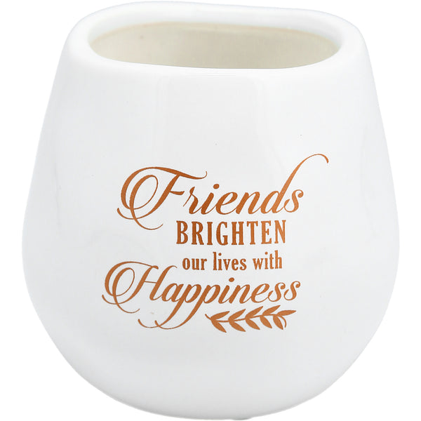 pavilion gift company Friends 8 oz - 100% Soy Wax Candle Scent: Serenity