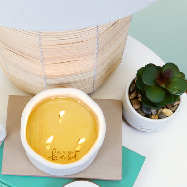 Pavilion Gift Company Friends Forever 8 Oz - 100% Soy Wax Reveal Candle Scent: Tranquility