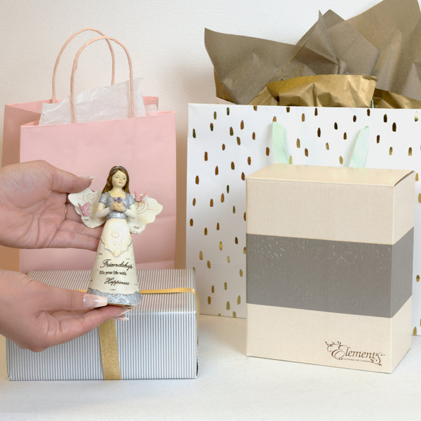Pavilion Gift Company Friendship 5.5" Angel Holding Butterfly