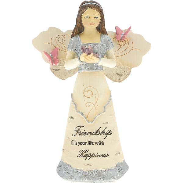 pavilion gift company Friendship 5.5" Angel Holding Butterfly