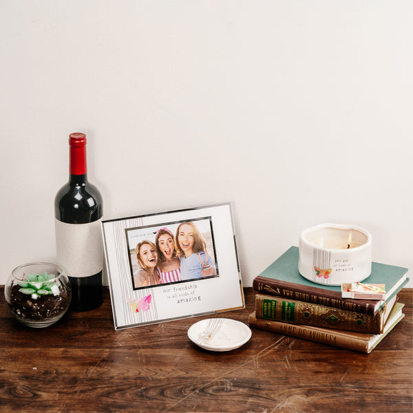 Pavilion Gift Company Friendship 9.25" X 7.25" Frame (Holds 6" X 4" Photo)