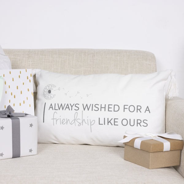 Pavilion Gift Company Friendship Like Ours 20" X 12" Throw Pillow