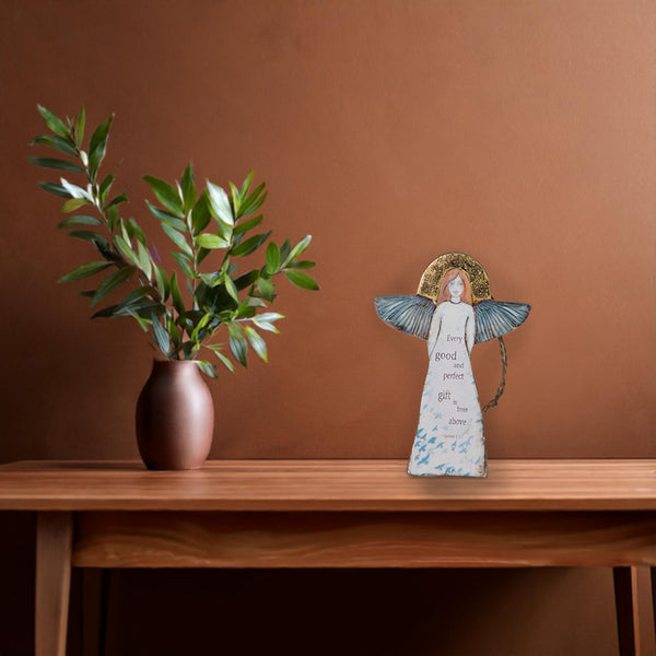 Pavilion Gift Company From Above 5.5" Angel Ornament
