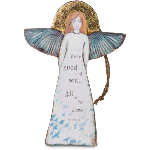 pavilion gift company From Above 5.5" Angel Ornament