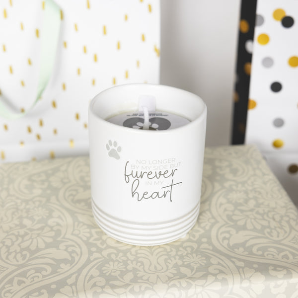 Pavilion Gift Company Furever In My Heart 10 Oz - 100% Soy Wax Reveal Candle Scent: Tranquility