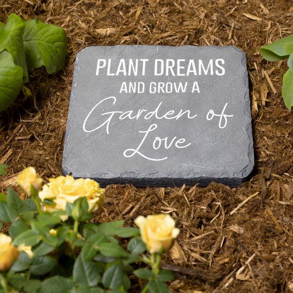 Pavilion Gift Company Garden Of Love 7.75" X 7.75" Garden Stone