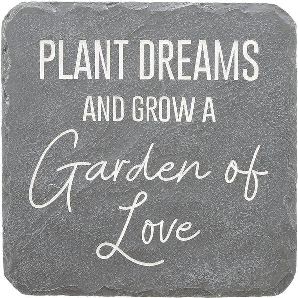 pavilion gift company Garden of Love 7.75" x 7.75" Garden Stone