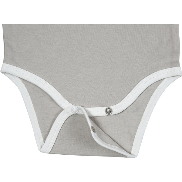 Pavilion Gift Company Get A Drink 12-24 Months Gray Bodysuit