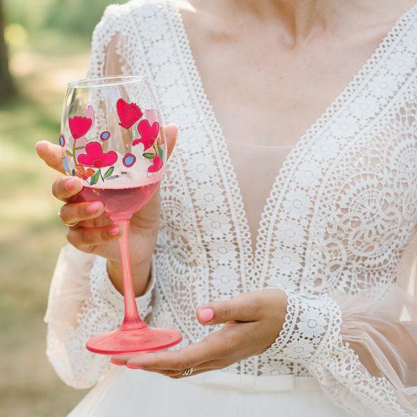 Pavilion Gift Company Get Lit Gift Boxed 18 Oz Wine Glass