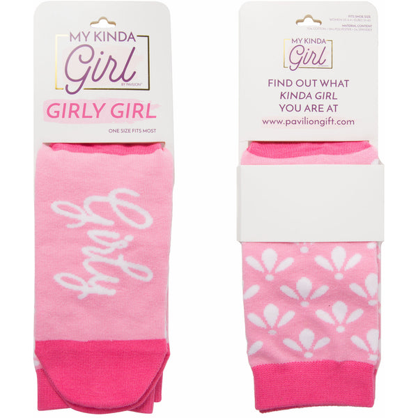 Pavilion Gift Company Girly Girl Ladies Cotton Blend Sock