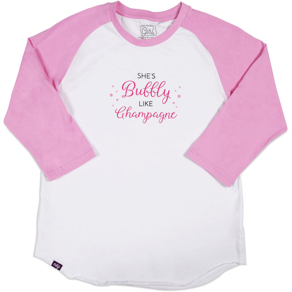 pavilion gift company Girly Girl S - 3/4 Length Sleeve Ladies T-Shirt