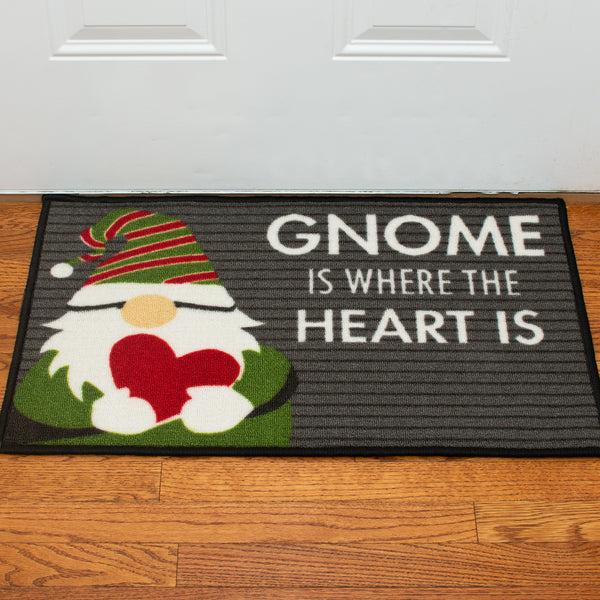Pavilion Gift Company Gnome Home 27.5" X 17.75" Floor Mat