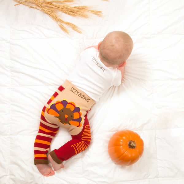 Pavilion Gift Company Gobble Gobble 6-12 Months Baby Leggings