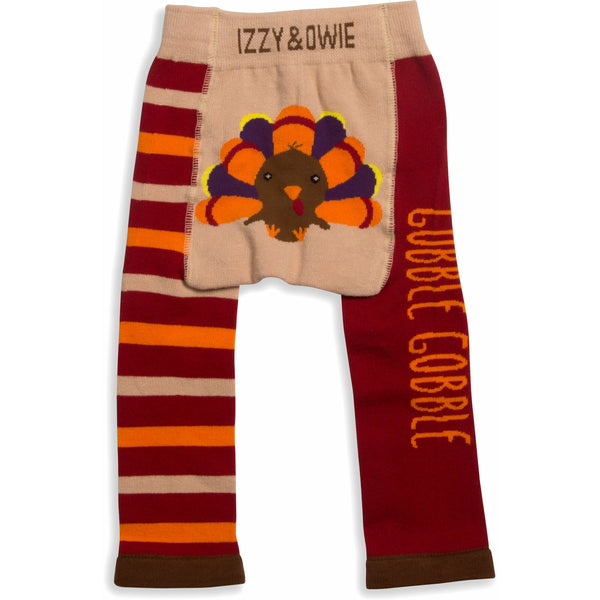 pavilion gift company Gobble Gobble 6-12 Months Baby Leggings