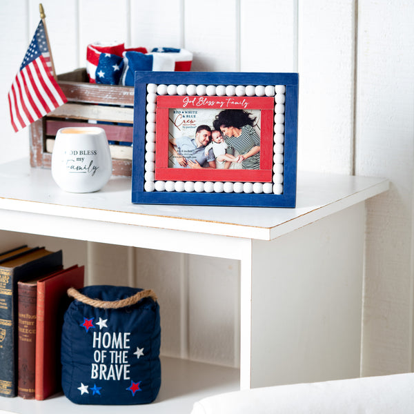 Pavilion Gift Company God Bless 10" X 7.75" Frame (Holds 6" X 4" Photo)