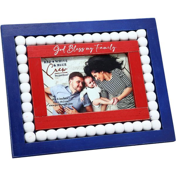 pavilion gift company God Bless 10" x 7.75" Frame (Holds 6" x 4" Photo)