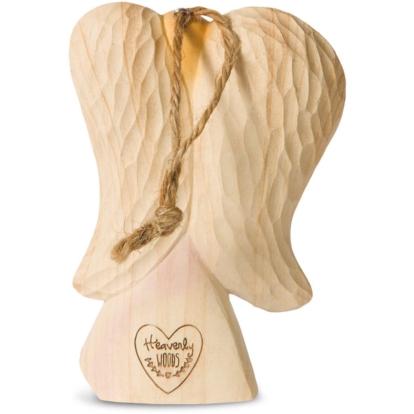 Pavilion Gift Company God Bless You 4.5" Angel Ornament Holding Cross