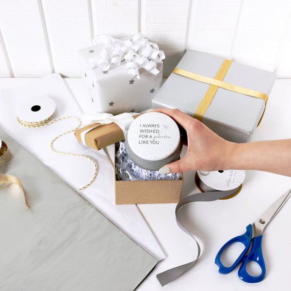 Pavilion Gift Company Godmother Like You 3.5" Ceramic Keepsake Box