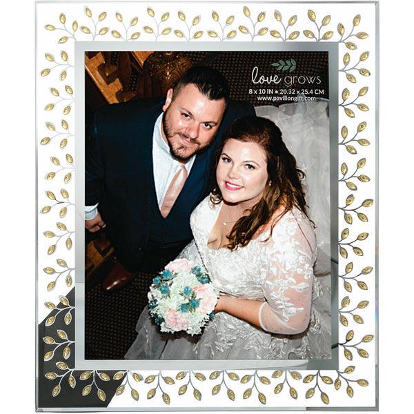 pavilion gift company Gold Gems 11" x 13" Frame (Holds 8" x 10" Photo)
