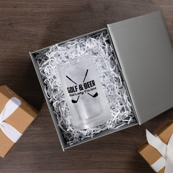 Pavilion Gift Company Golf & Beer 12 Oz Freezer Stein