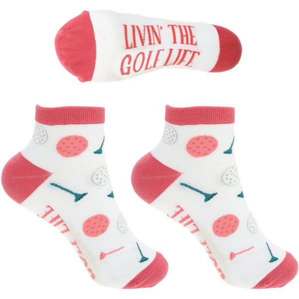 pavilion gift company Golf Life Women's Ankle Socks