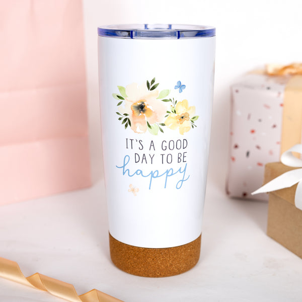 Pavilion Gift Company Good Day 20 Oz Travel Tumbler
