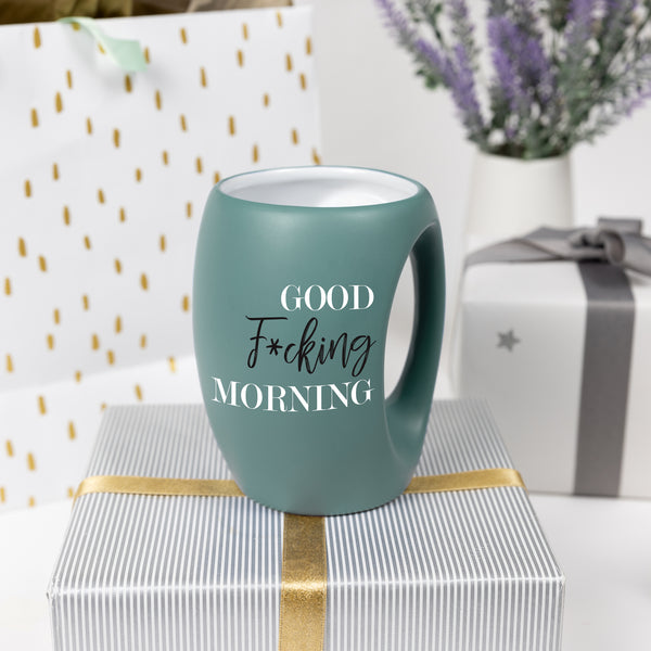 Pavilion Gift Company Good F*cking Morning 16 Oz Cup