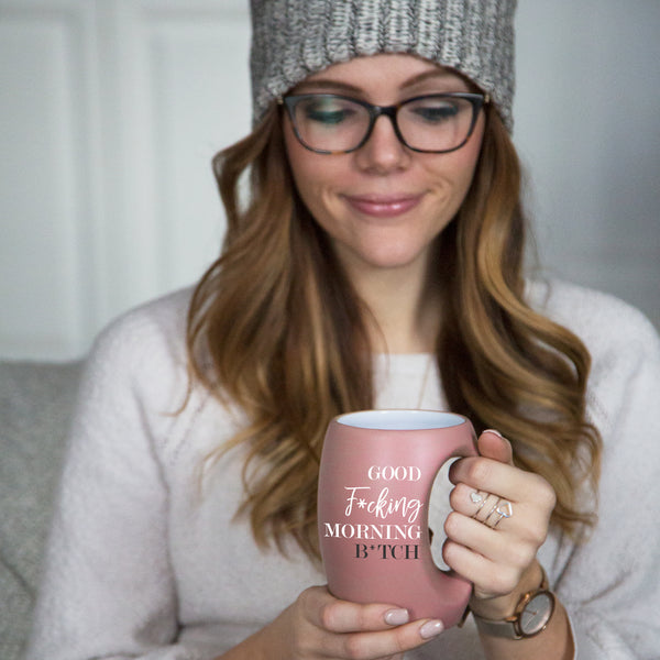 Pavilion Gift Company Good F*cking Morning B*tch 16 Oz Cup