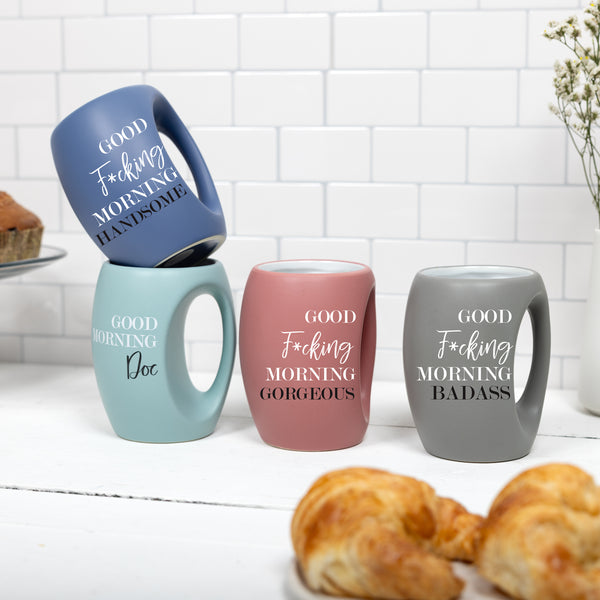 Pavilion Gift Company Good F*cking Morning Badass 16 Oz Cup