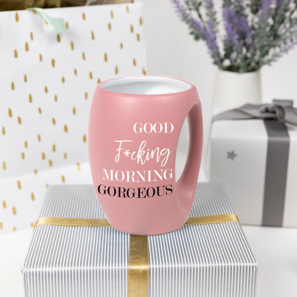 Pavilion Gift Company Good F*cking Morning Gorgeous 16 Oz Cup
