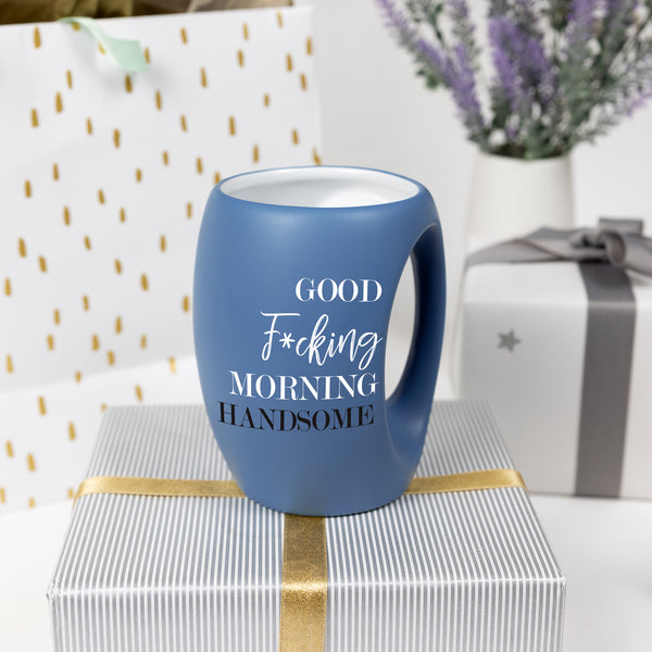 Pavilion Gift Company Good F*cking Morning Handsome 16 Oz Cup