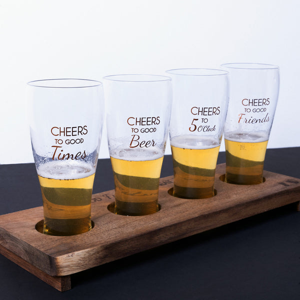 Pavilion Gift Company Good Friends 15 Oz Pilsner Glass